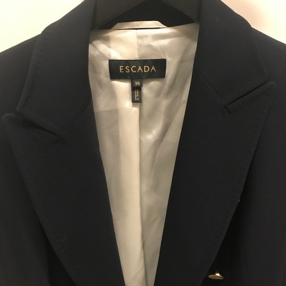 Escada Jackets & Blazers - Navy blue Escada blazer/jacket
